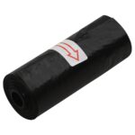 vidaXL Vrecká na psie exkrementy 750 ks, čierne 30x20 cm, PE – Obrázok 2