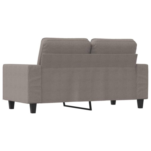 vidaXL 2-miestna pohovka sivohnedá 120 cm látka – Obrázok 5