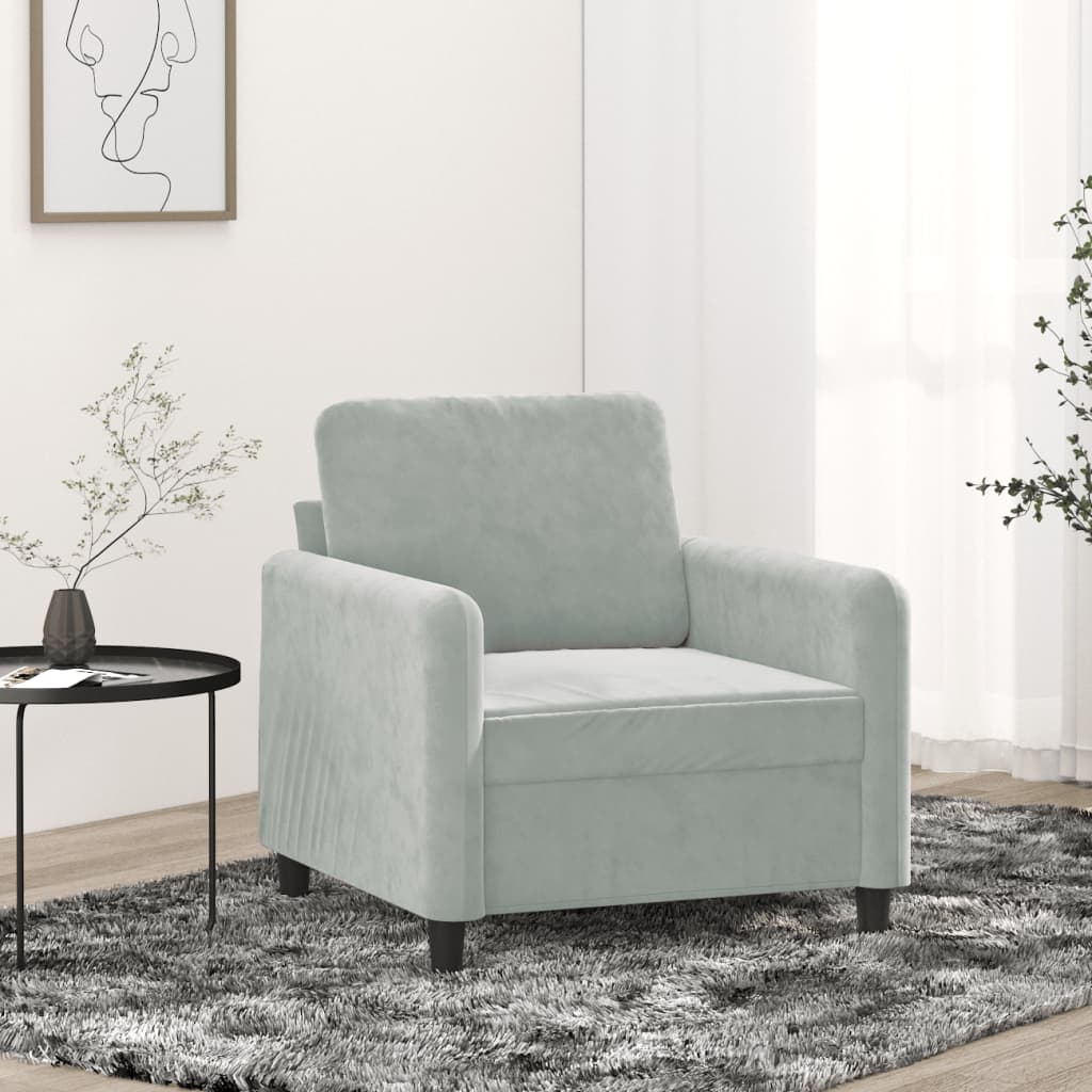 VXL8721012141483_m_en_hd_1.jpg vidaXL Kreslo bledosivé 60 cm zamat – Obrázok 1