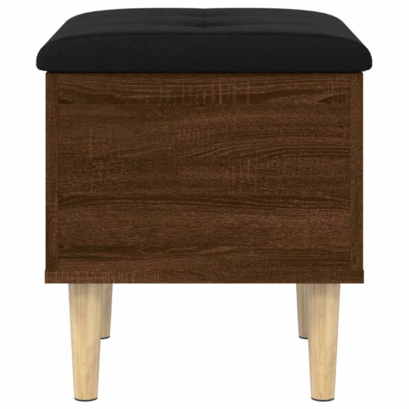vidaXL Úložná lavička hnedý dub 42x42x46 cm kompozitné drevo – Obrázok 6