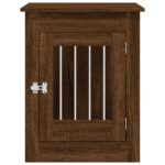 vidaXL Nábytková prepravka pre psa hnedý dub 55x80x68 cm kompoz. drevo – Obrázok 7