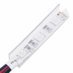 vidaXL Komoda s LED svetlami dymový dub 41x37x100 cm – Obrázok 12
