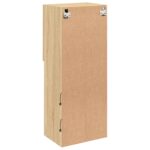 vidaXL TV skrinka s LED svetlami dub sonoma 40,5x30x102 cm – Obrázok 11