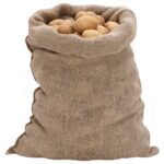vidaXL Jutové vrecia 5 ks 60x105 cm 100 % juta 220 g/m² – Obrázok 2