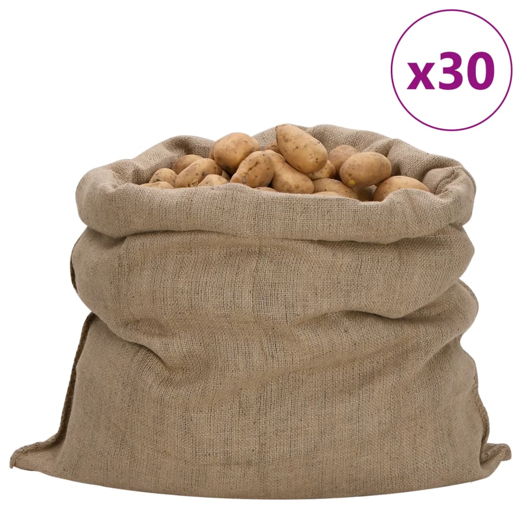 VXL8721012307827_a_en_hd_1.jpg vidaXL Jutové vrecia 30 ks 100x110 cm 100 % juta 340 gsm – Obrázok 1