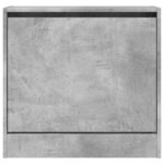 vidaXL Botník betónovo sivý 60x21x57 cm kompozitné drevo – Obrázok 5