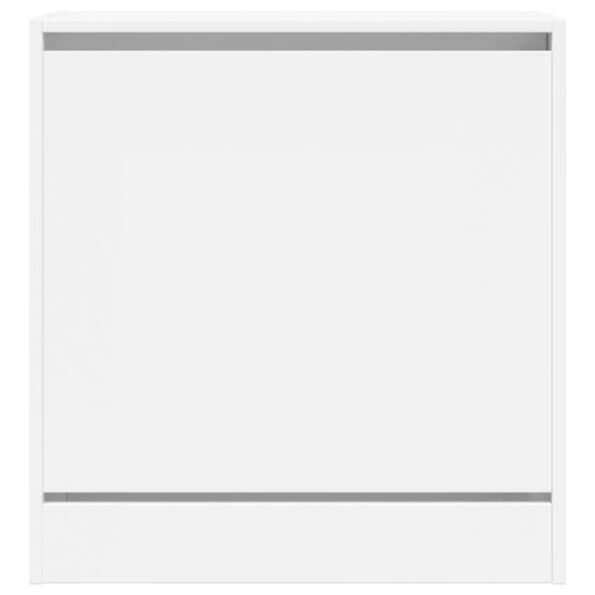 vidaXL Botník biely 60x34x63,5 cm kompozitné drevo – Obrázok 5