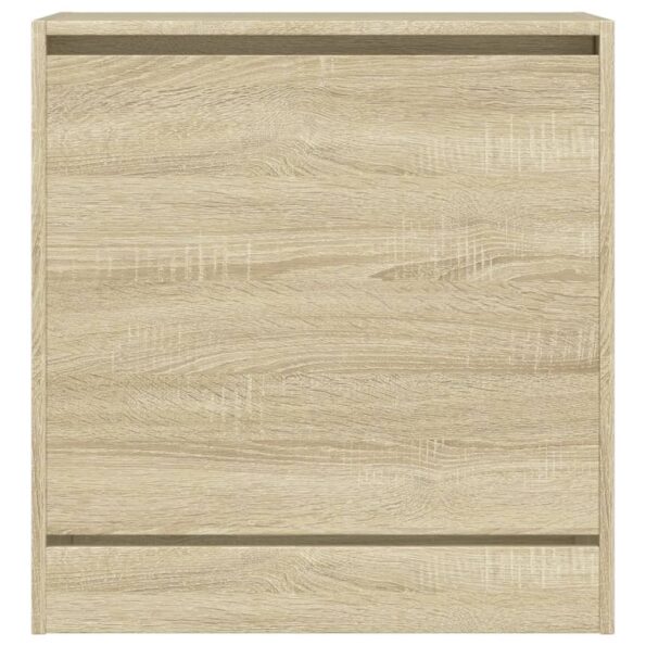vidaXL Botník dub sonoma 60x34x63,5 cm kompozitné drevo – Obrázok 5