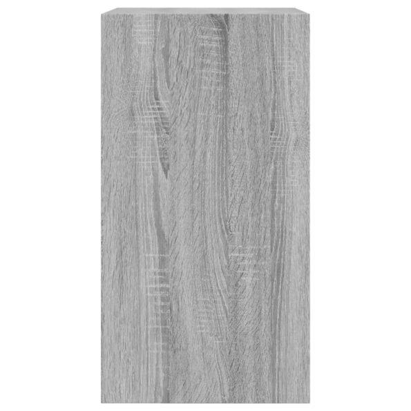 vidaXL Botník sivý sonoma 60x34x63,5 cm kompozitné drevo – Obrázok 6