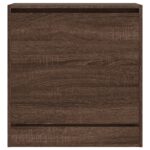 vidaXL Botník hnedý dub 60x34x63,5 cm kompozitné drevo – Obrázok 5
