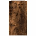 vidaXL Botník dymový dub 80x34x63 cm spracované drevo – Obrázok 6