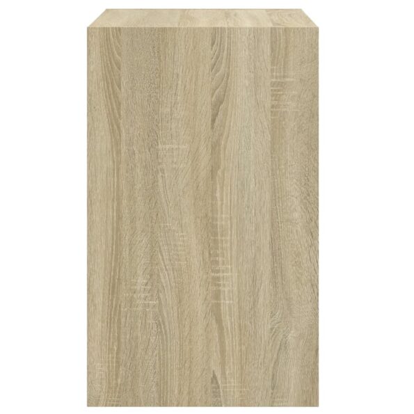 vidaXL Botník dub sonoma 60x42x69 cm spracované drevo – Obrázok 6