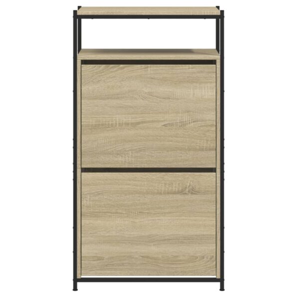 vidaXL Botník dub sonoma 60x34x112 cm kompozitné drevo – Obrázok 5