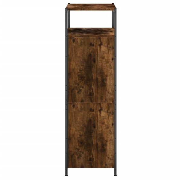 vidaXL Botník dymový dub 60x34x112 cm kompozitné drevo – Obrázok 6