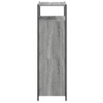 vidaXL Botník sivý dub sonoma 60x34x112 cm kompozitné drevo – Obrázok 6
