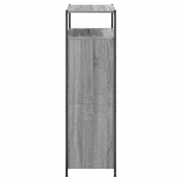 vidaXL Botník sivý dub sonoma 75x34x112 cm kompozitné drevo – Obrázok 6