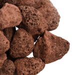 vidaXL Sopečné kamene 10 kg červené 3-5 mm – Obrázok 5