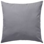 vidaXL Vankúše do exteriéru 2 ks 45x45 cm sivé – Obrázok 3