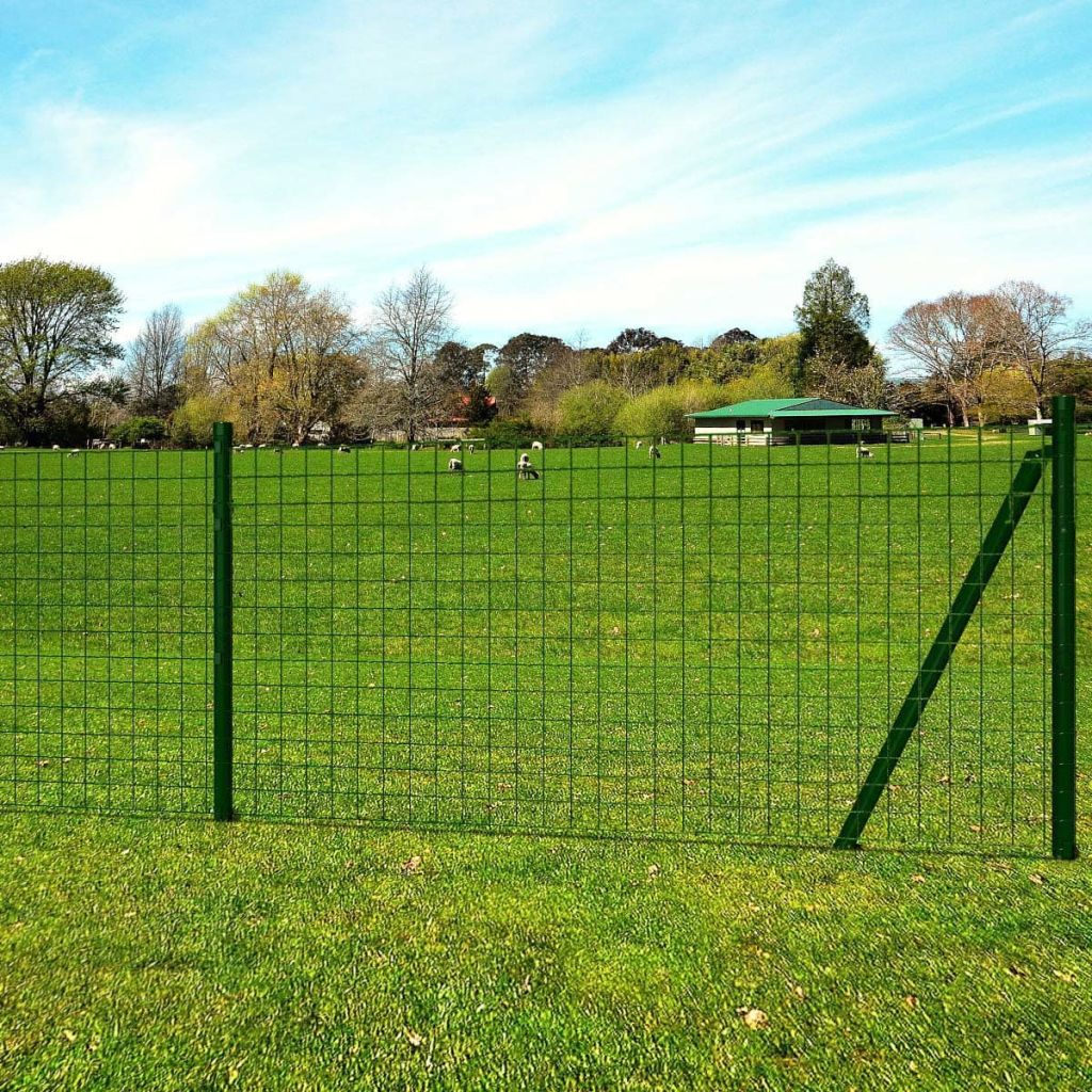 VXL8718475520078_m_en_hd_1.jpg vidaXL Euro plot, oceľ 25x0,8 m, zelený – Obrázok 1
