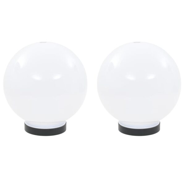 vidaXL LED lampy v tvare gule 2 ks, 20 cm, PMMA – Obrázok 2