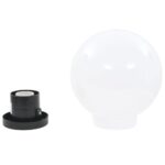 vidaXL LED lampy v tvare gule 2 ks, 20 cm, PMMA – Obrázok 5