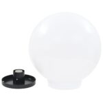 vidaXL LED lampy v tvare gule 2 ks, 40 cm, PMMA – Obrázok 5