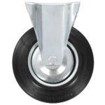 vidaXL Pevné kolieska 4 ks 200 mm – Obrázok 4