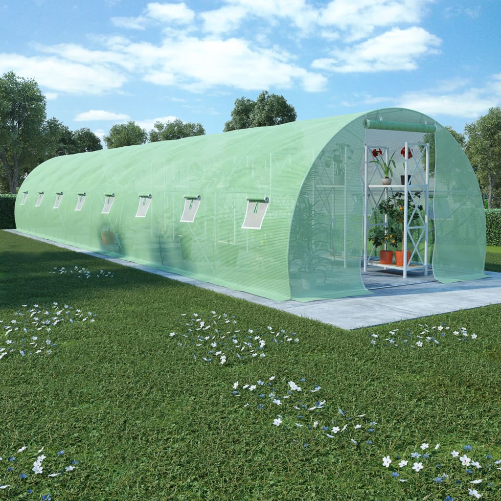 VXL8718475723431_m_en_hd_1.jpg vidaXL Skleník 36 m² 1200x300x200 cm – Obrázok 1
