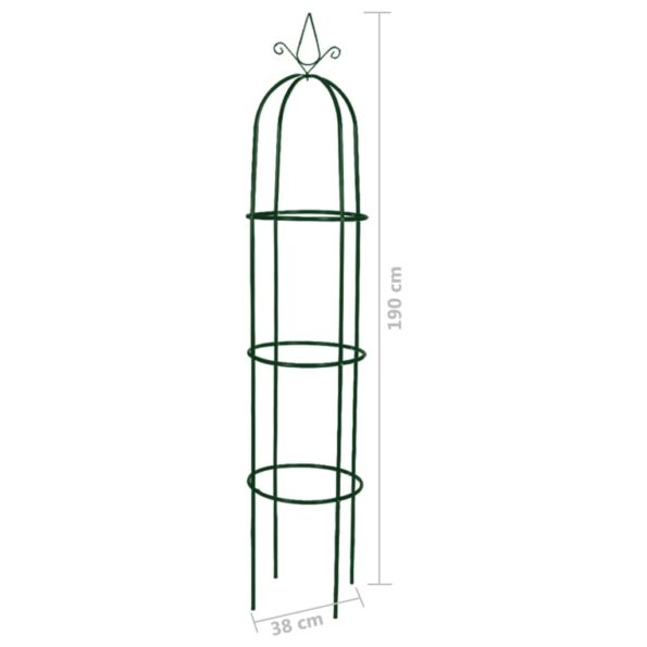vidaXL Pergola na popínavé rastliny, 2 ks – Obrázok 5