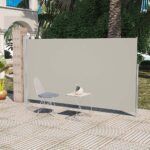 Bočná markíza na terasu/balkón 160x300 cm, krémová