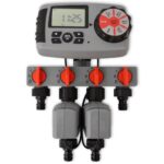 42352 vidaXL Automatický zavlažovací časovač so 4 stanicami 3 V – Obrázok 2