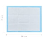 vidaXL Hygienické podložky pre psov 200 ks 60x45 cm netkaná textília – Obrázok 10