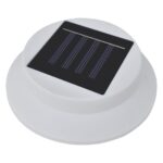 vidaXL Vonkajšie solárne plotové lampy 12 ks LED biele – Obrázok 6
