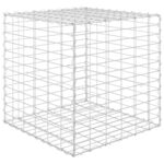 vidaXL Gabiónový vyvýšený záhon kocka 60x60x60 cm oceľový drôt – Obrázok 2