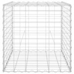 vidaXL Gabiónový vyvýšený záhon kocka 60x60x60 cm oceľový drôt – Obrázok 3