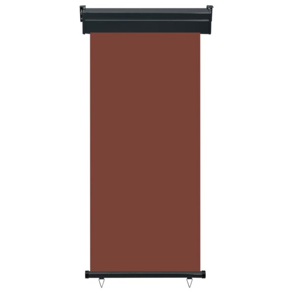 vidaXL Bočná markíza na balkón 80x250 cm, hnedá – Obrázok 2