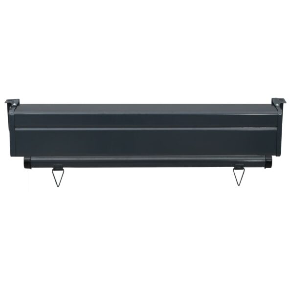 vidaXL Bočná markíza na balkón 80x250 cm, hnedá – Obrázok 6