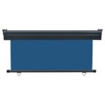 vidaXL Bočná markíza na balkón 165x250 cm, modrá – Obrázok 4