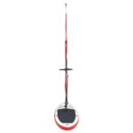 vidaXL Nafukovací Stand up paddleboard s plachtou, červeno biely – Obrázok 4