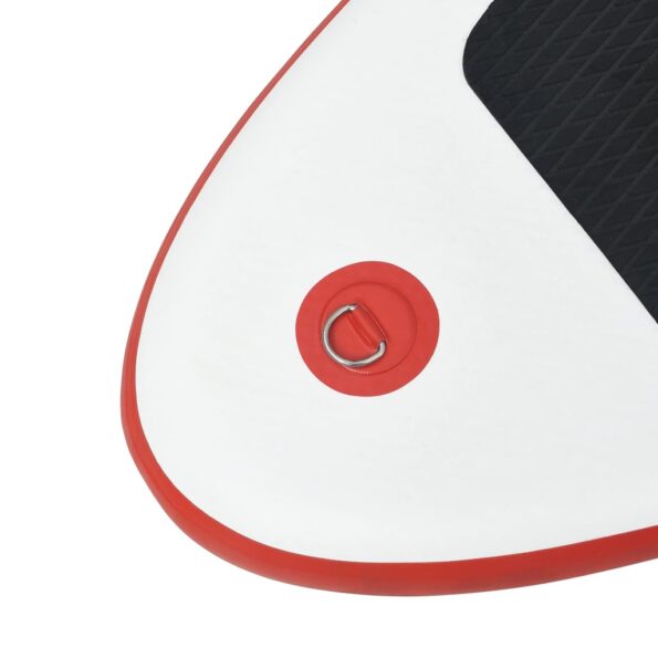 vidaXL Nafukovací Stand up paddleboard s plachtou, červeno biely – Obrázok 8