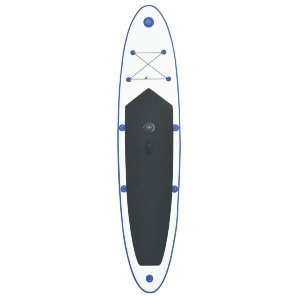 vidaXL Nafukovací Stand up paddleboard s plachtou, modro biely – Obrázok 5