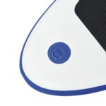 vidaXL Nafukovací Stand up paddleboard s plachtou, modro biely – Obrázok 8