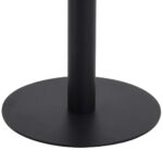 vidaXL Bistro stolík tmavohnedý 60x60 cm MDF – Obrázok 5