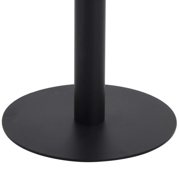 vidaXL Bistro stolík tmavohnedý 60x60 cm MDF – Obrázok 5