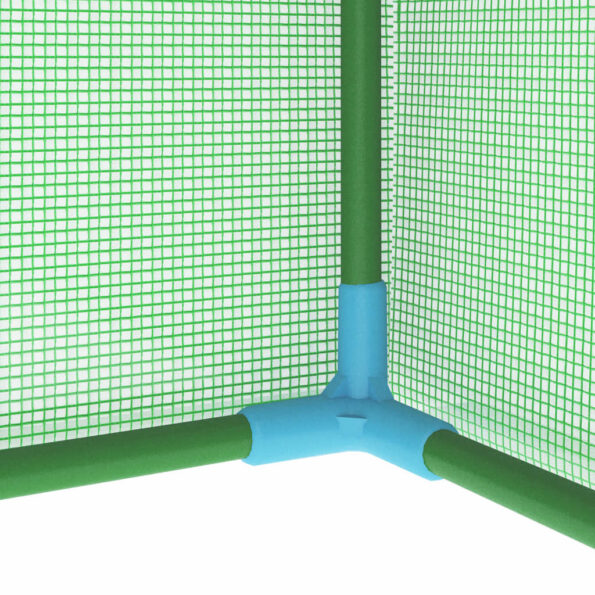 vidaXL Skleník s oceľovým rámom 1x0,5x1,9 m 0,5 m² – Obrázok 9