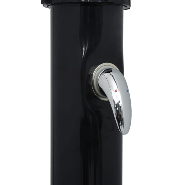 vidaXL Solárna sprcha čierna 220 cm 20 l – Obrázok 8