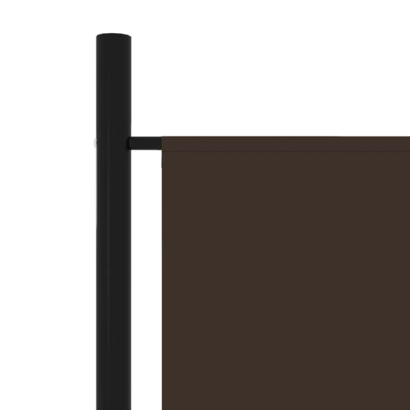 vidaXL 6-panelový paraván hnedý 300x180 cm – Obrázok 5
