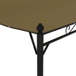 vidaXL Tieniaca plachta 3x2,4 m, sivohnedá 180 g/m² – Obrázok 5