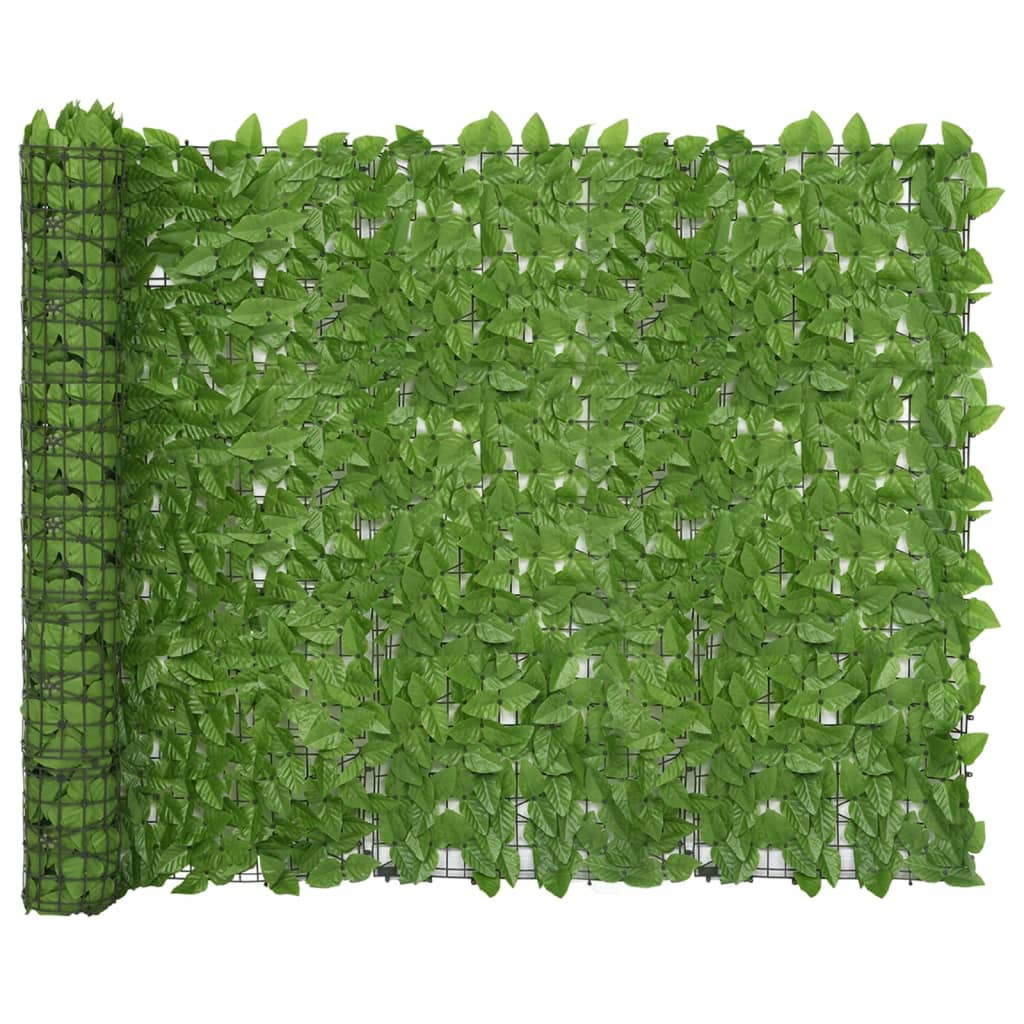 VXL8720286193211_a_en_hd_1.jpg vidaXL Balkónová markíza so zelenými listami 600x150 cm – Obrázok 1