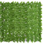 vidaXL Balkónová markíza so zelenými listami 600x150 cm – Obrázok 3